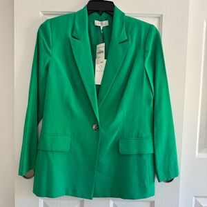 Wayf Women's Vibrant Green Blazer